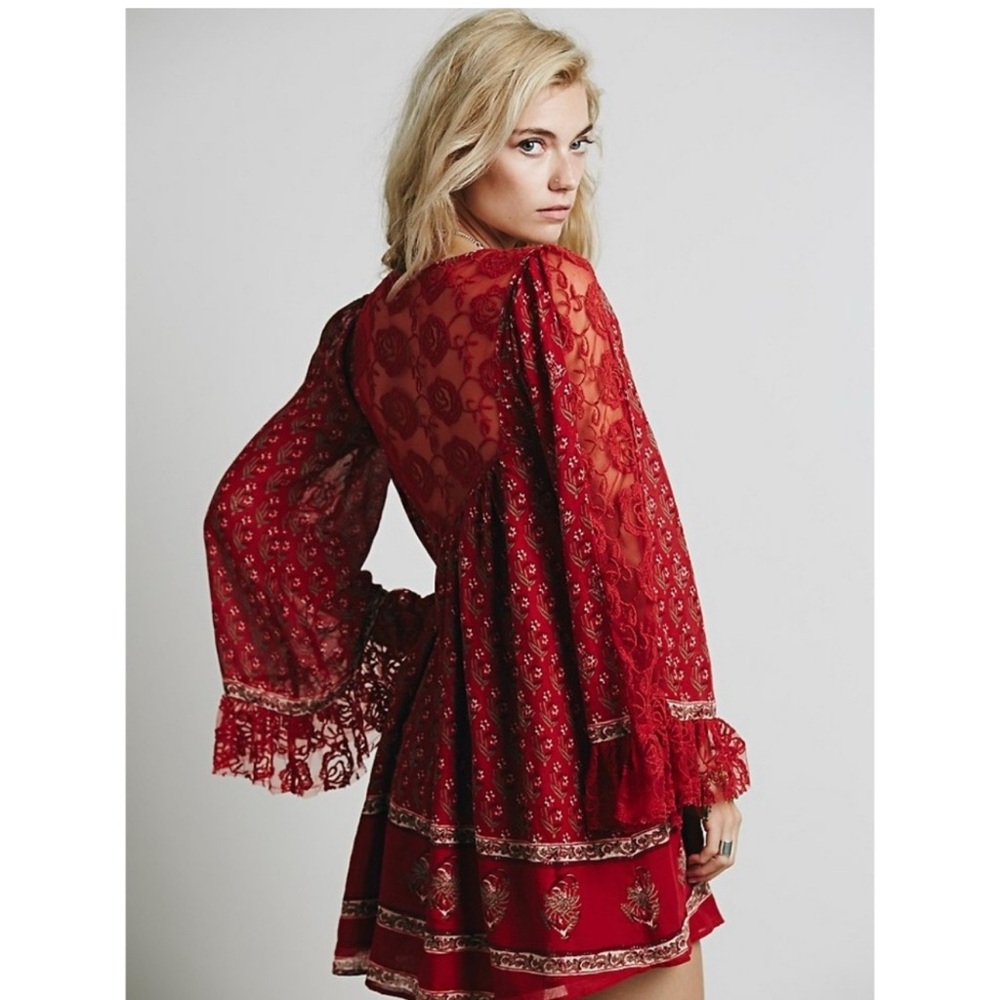 Free people chili nomad mini dress